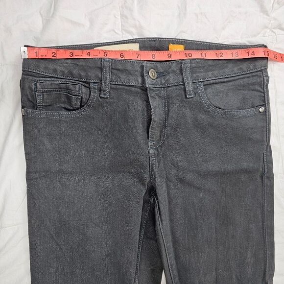 Pilcro and the Letterpress Anthropology Dark Grey Denim Jeans Women's Size 27 - Picture 6 of 8